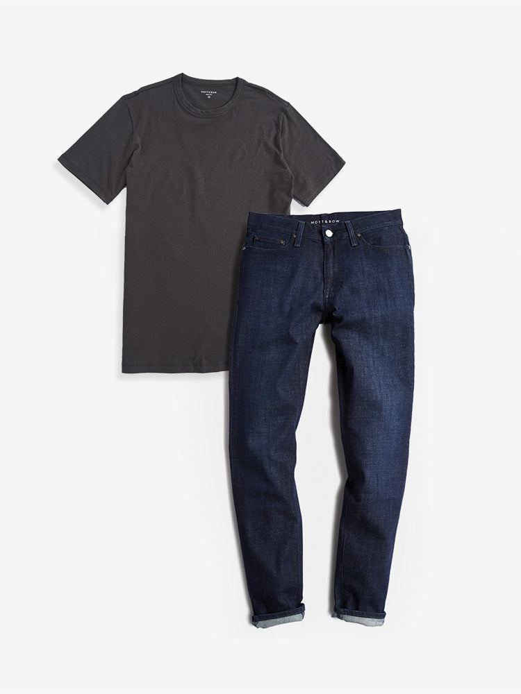 Bundle 07: 1 pair of Jeans + 1 Driggs Tee