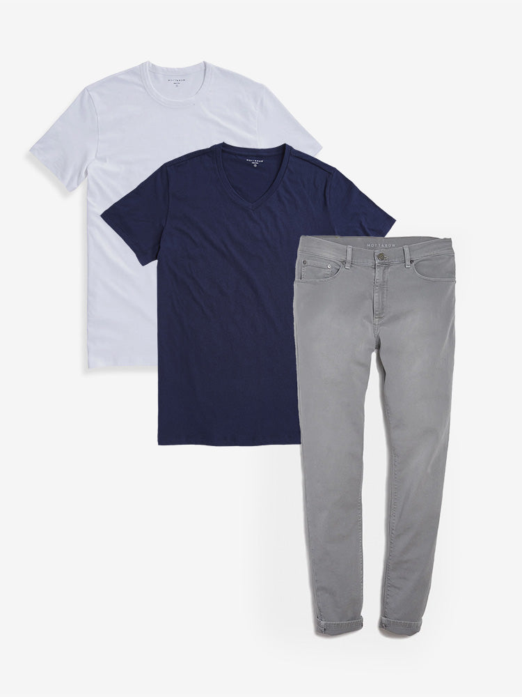 Bundle 03: 1 pair of Jeans + 2 Driggs Tees